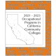 2021-23 Occupational Programs in California Community College (download only)